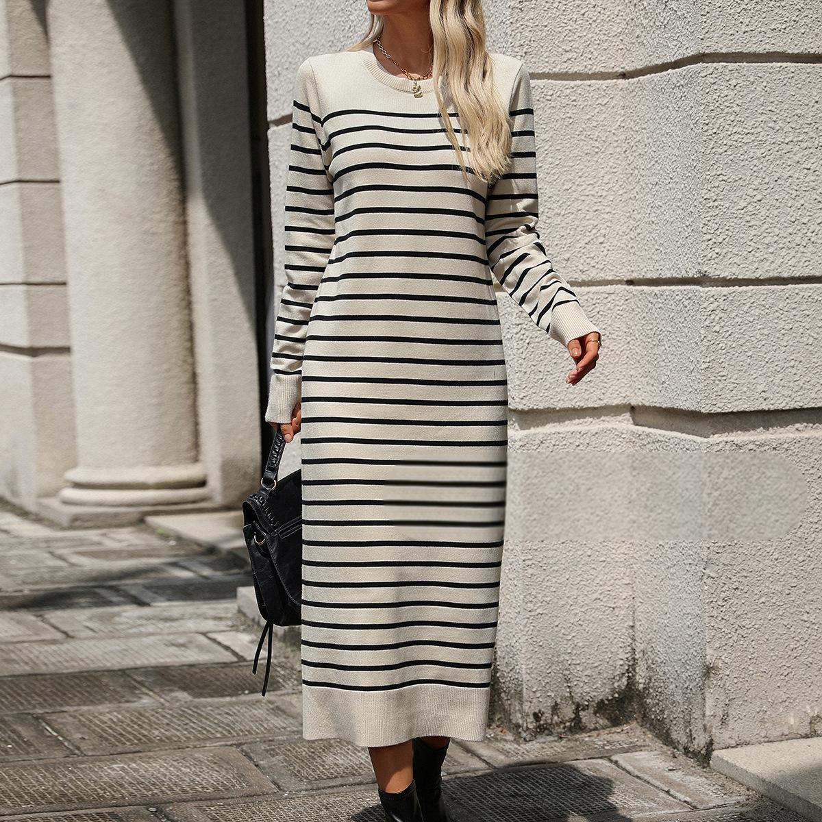 Knitted Sweater Midi Dress