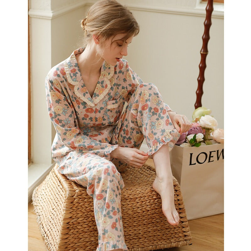 Cotton Pajamas, Two-Piece Set