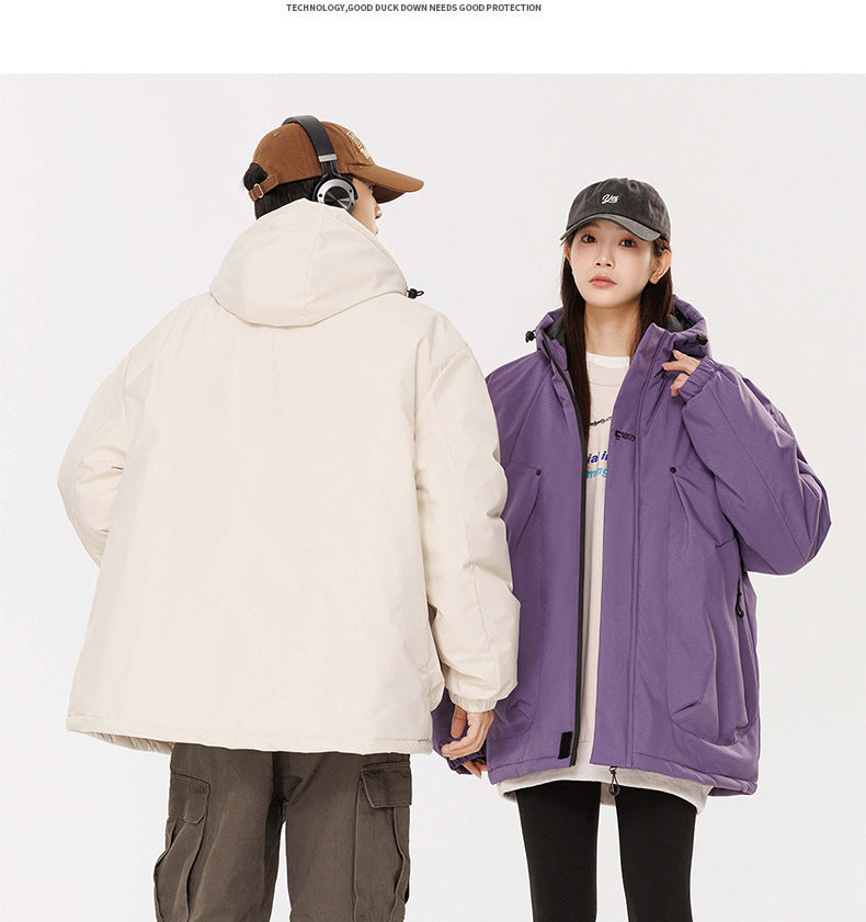 Unisex Hooded Puffer Jacket