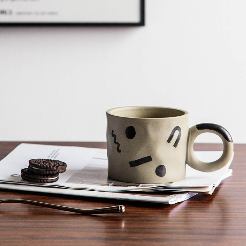 Hand-Painted Ceramic Mugs