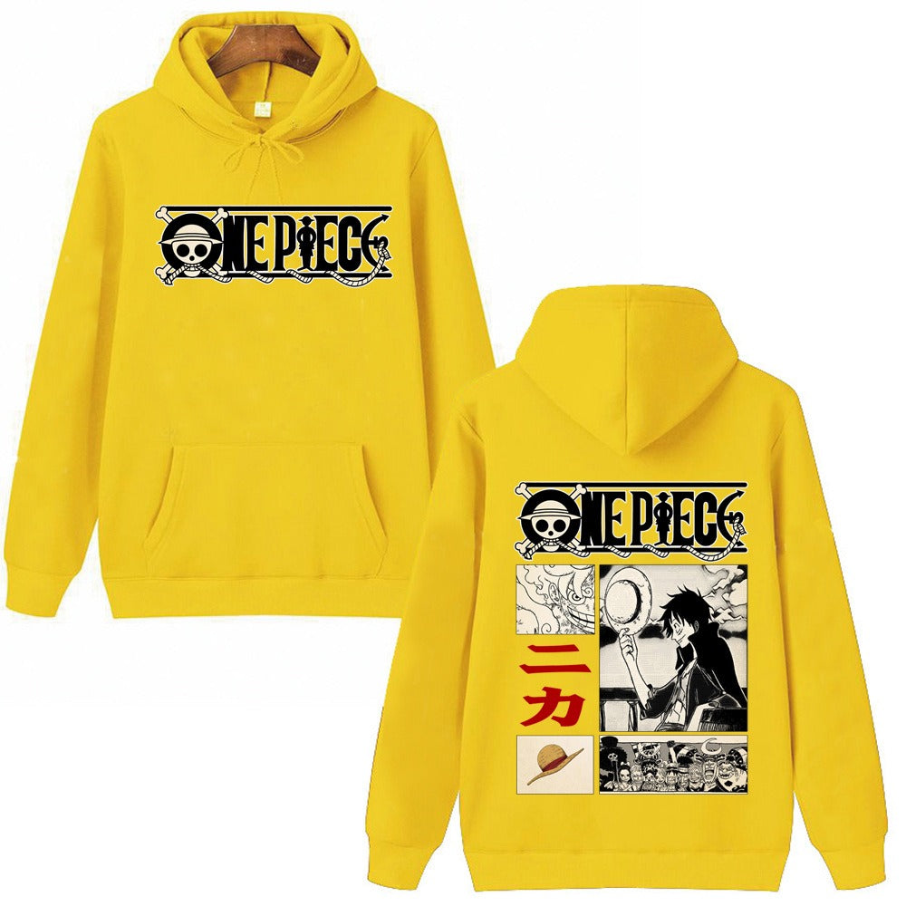 Luffy Hoodie,Hip Hop Harajuku