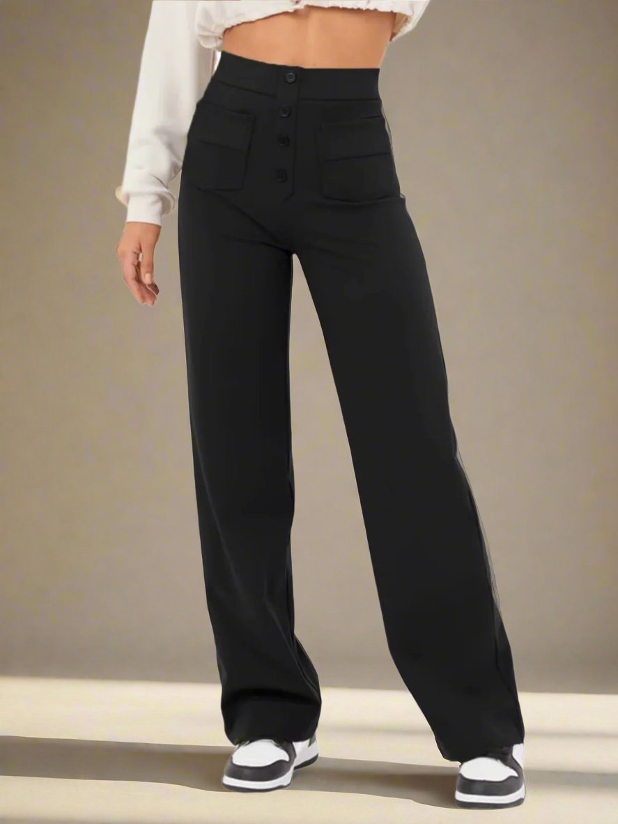 Casual Straight Leg Pants