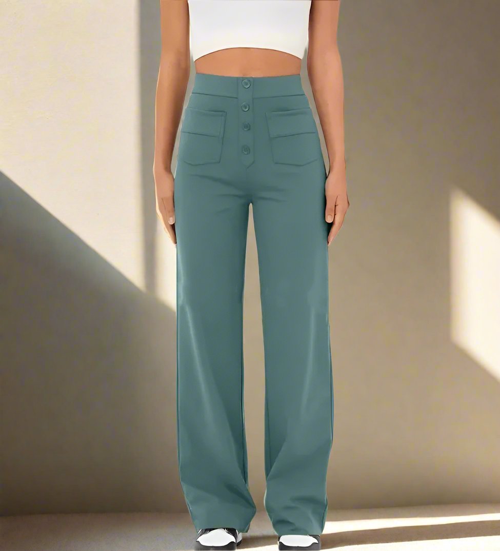 Casual Straight Leg Pants