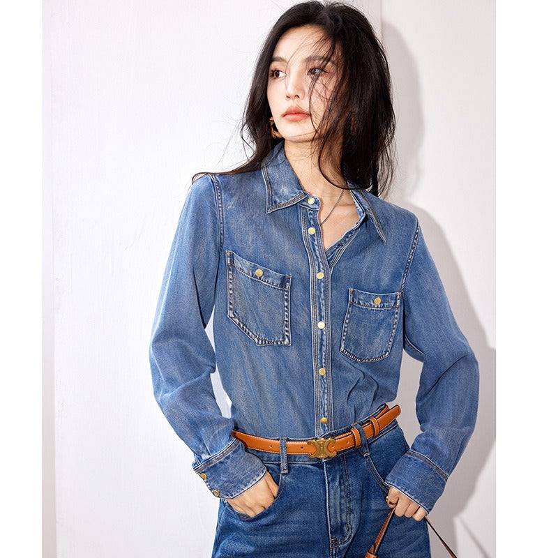 Stylish & Classic Denim Shirt