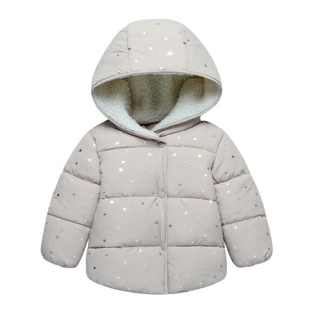 Warm Hooded Outerwear for children - Autumn, winter wear