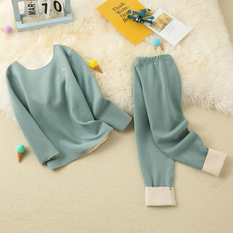 Seamless Children Thermal Underwear Set