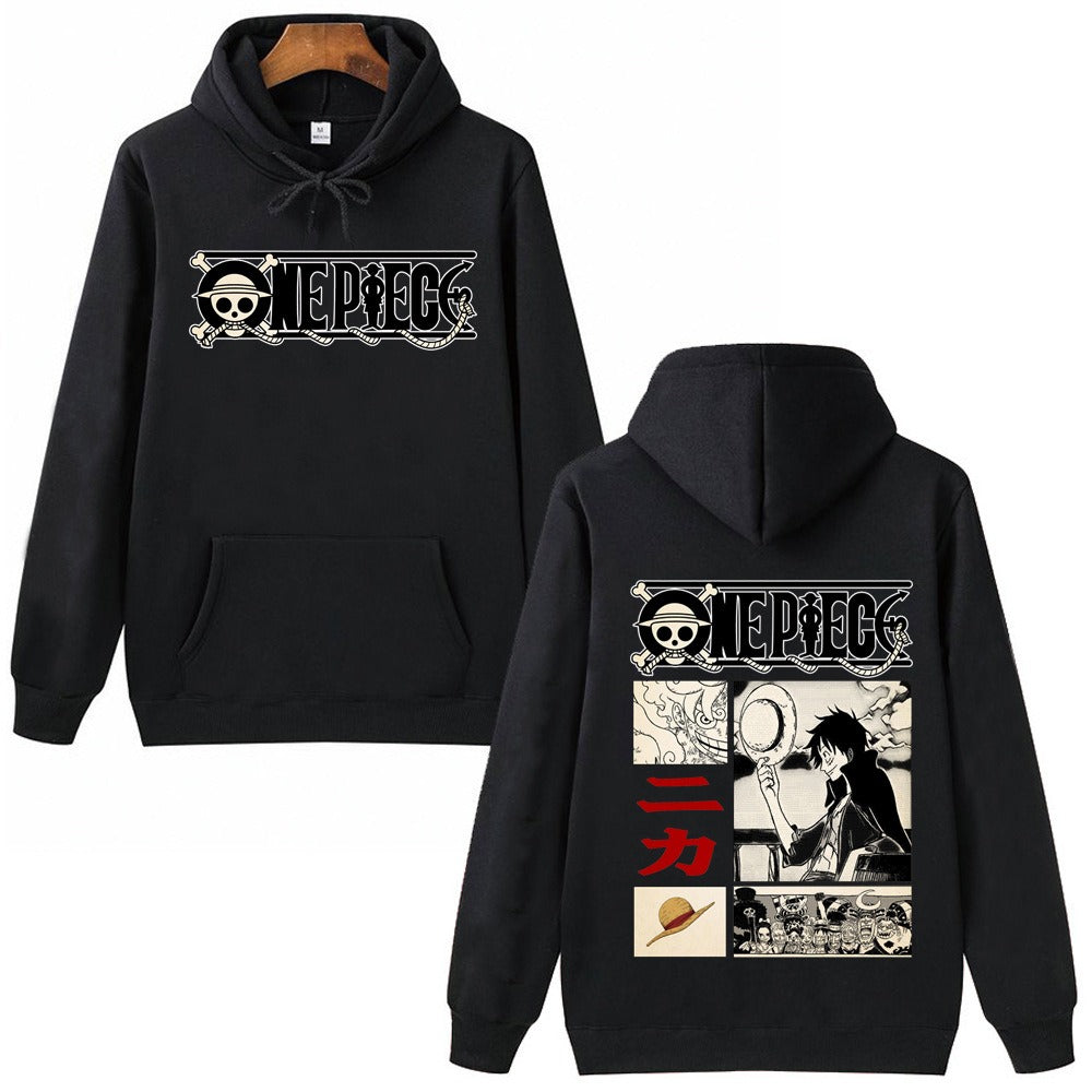 Luffy Hoodie,Hip Hop Harajuku