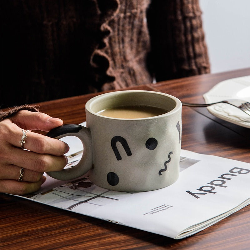 Hand-Painted Ceramic Mugs