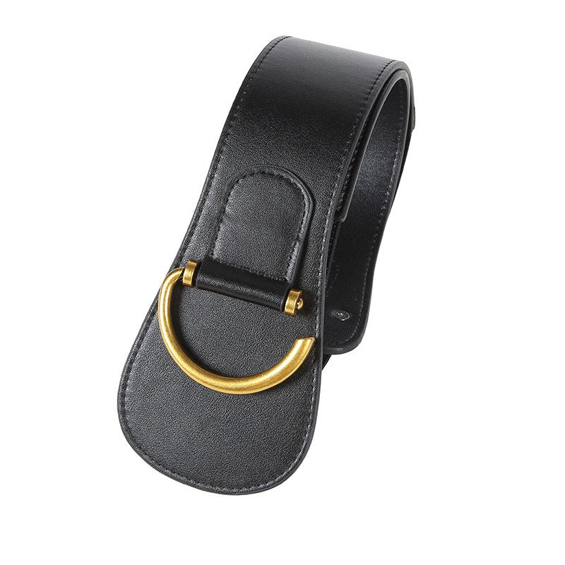 Wide Elastic Waist Belt