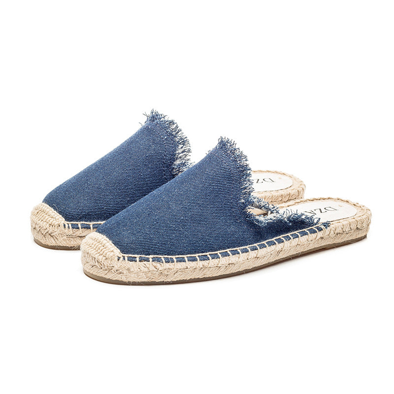 Comfy & Breathable Straw Slippers