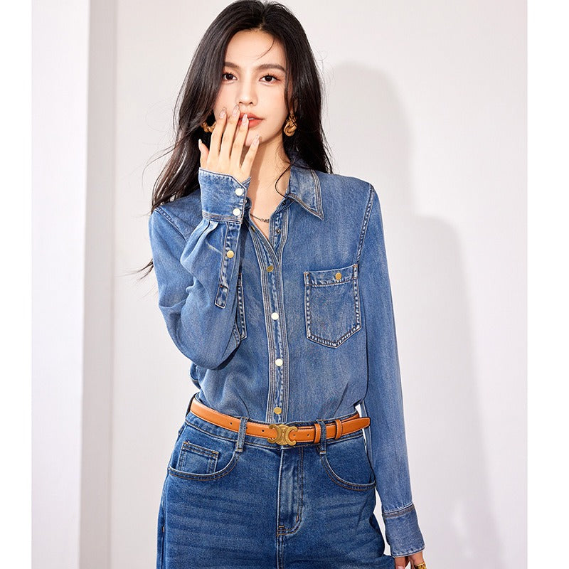 Stylish & Classic Denim Shirt