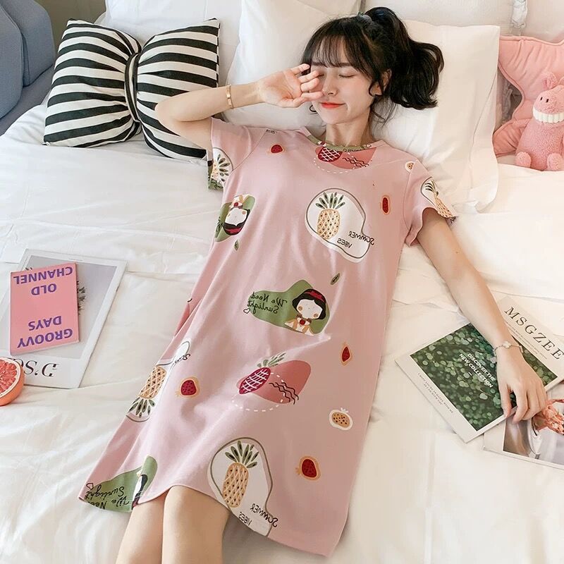 Comfortable loose fit Pajamas Dress