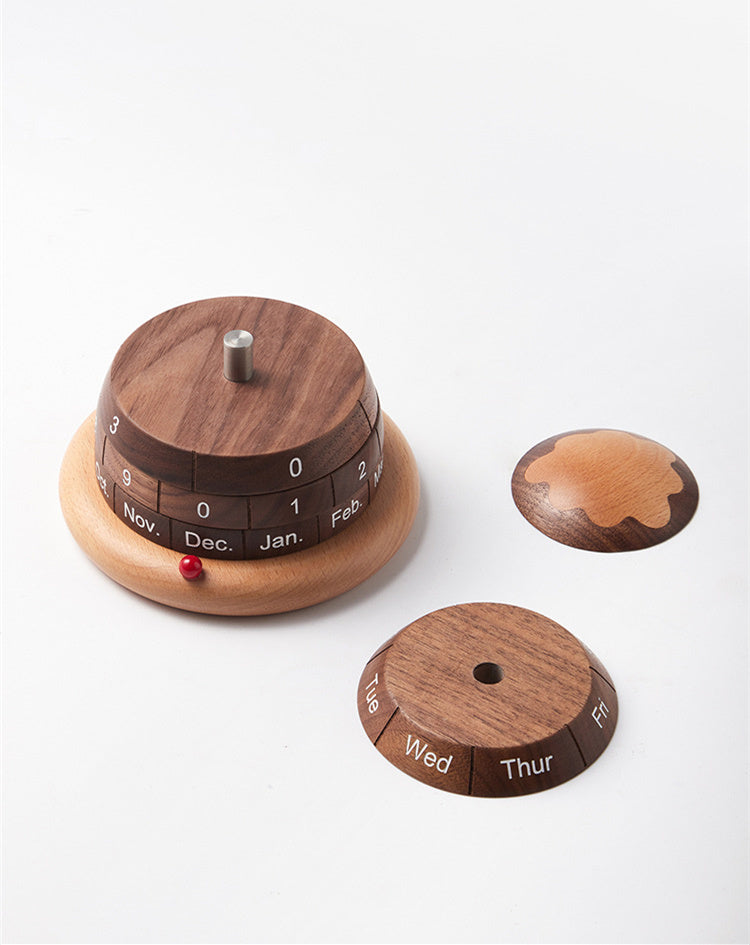 Creative Wooden Planet Calendar