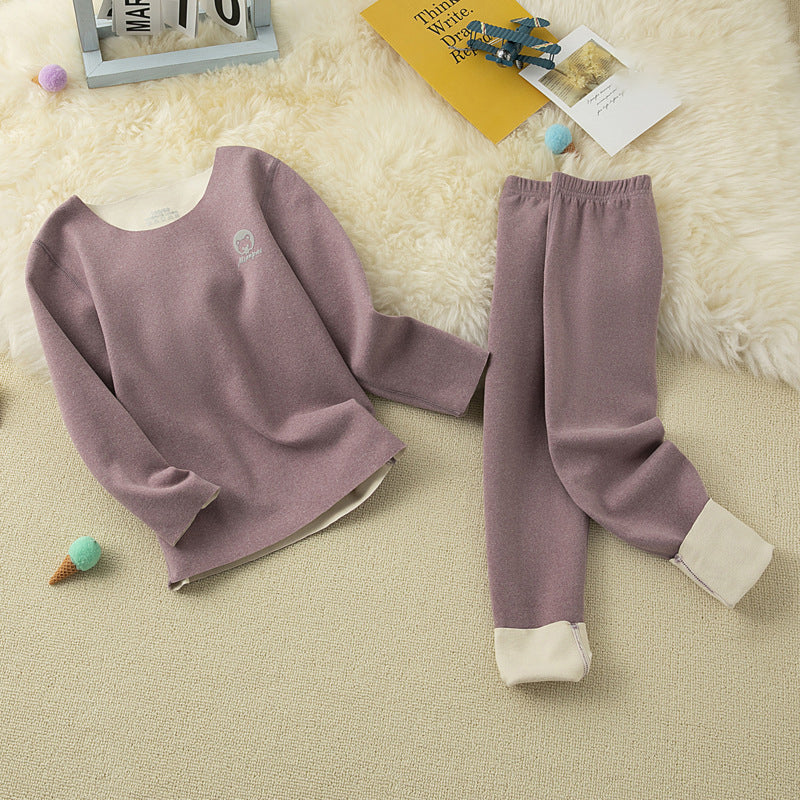 Seamless Children Thermal Underwear Set