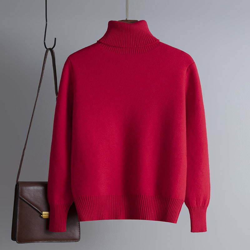 Velvet Thick Knitted Sweater