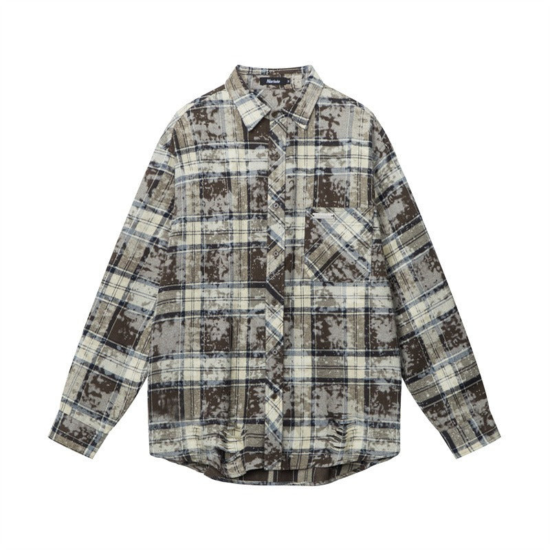 Casual Style Loose Fitting Shirt