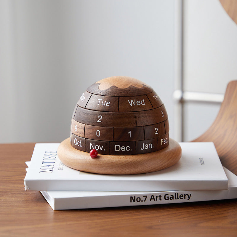 Creative Wooden Planet Calendar