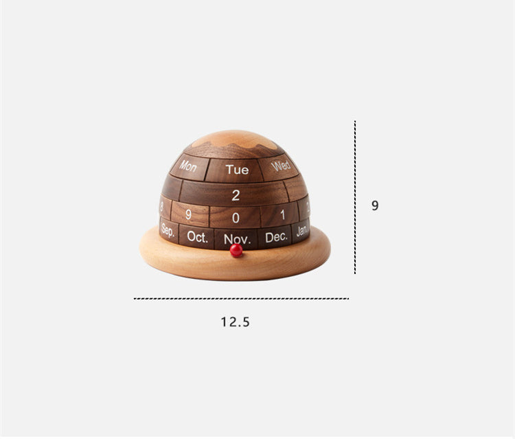 Creative Wooden Planet Calendar