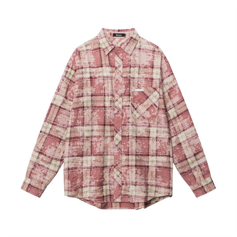 Casual Style Loose Fitting Shirt