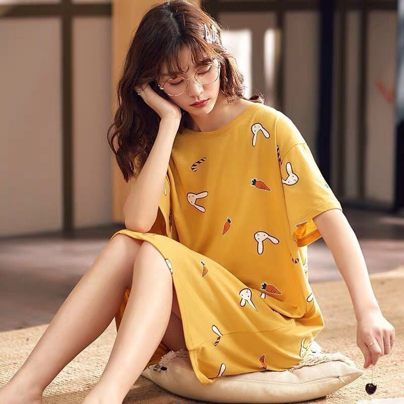 Comfortable loose fit Pajamas Dress