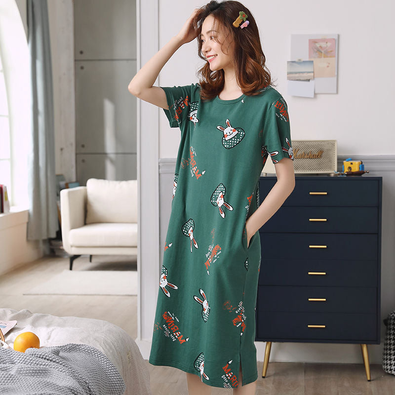 Comfortable loose fit Pajamas Dress