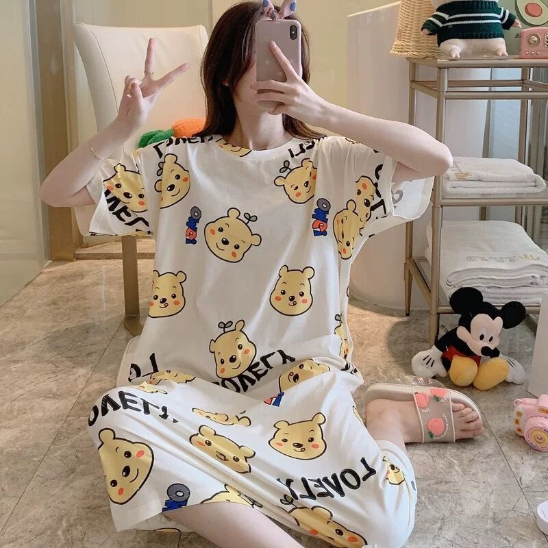 Comfortable loose fit Pajamas Dress