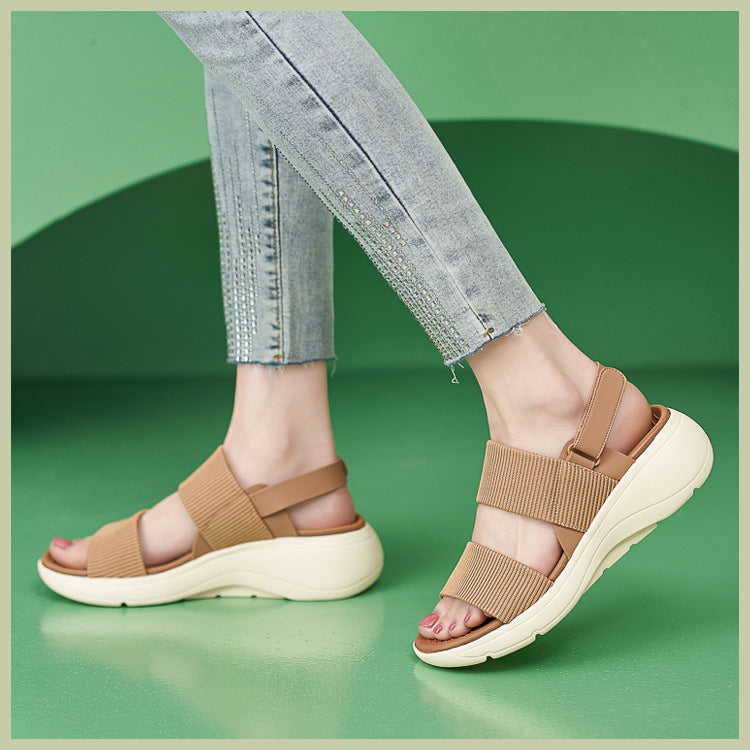 Non-Slip Ankle Strap Platform Sandals