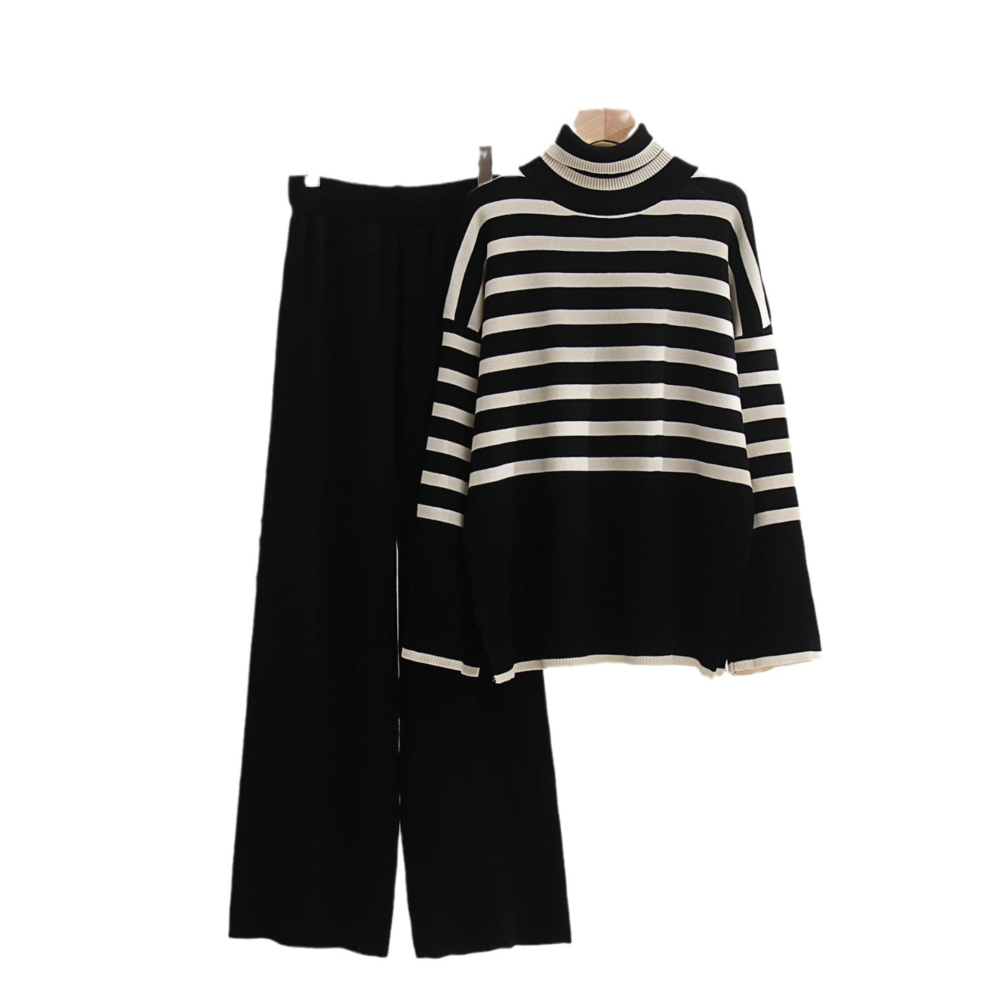 Oversized Knit Sweater and Pant  Matching Set