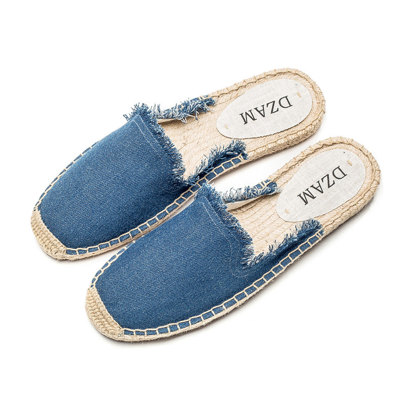 Comfy & Breathable Straw Slippers