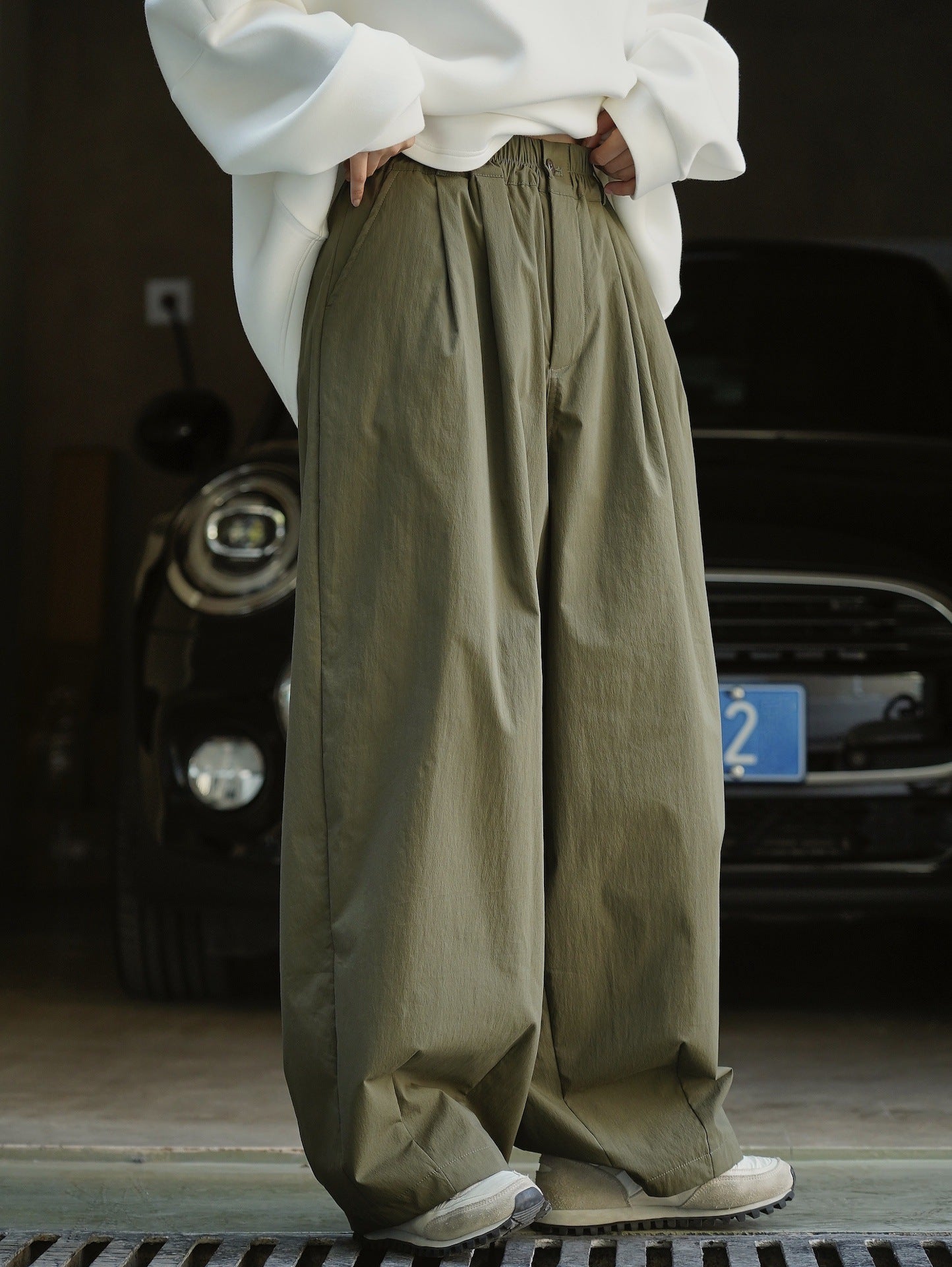 High Waisted Wide Leg Pants