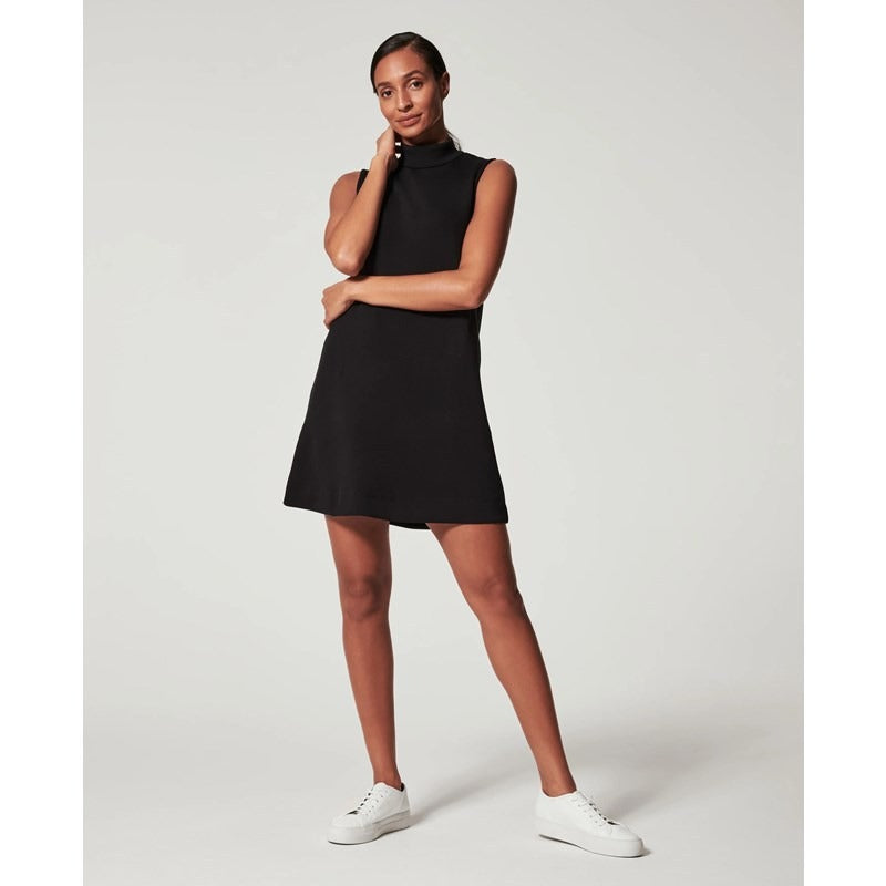 All Match Round neck pullover sleeveless short dress