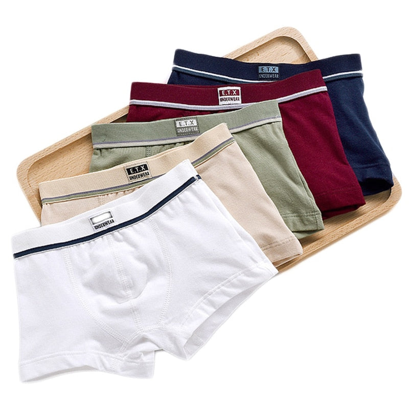 Boys Underwear, Cotton Boxer