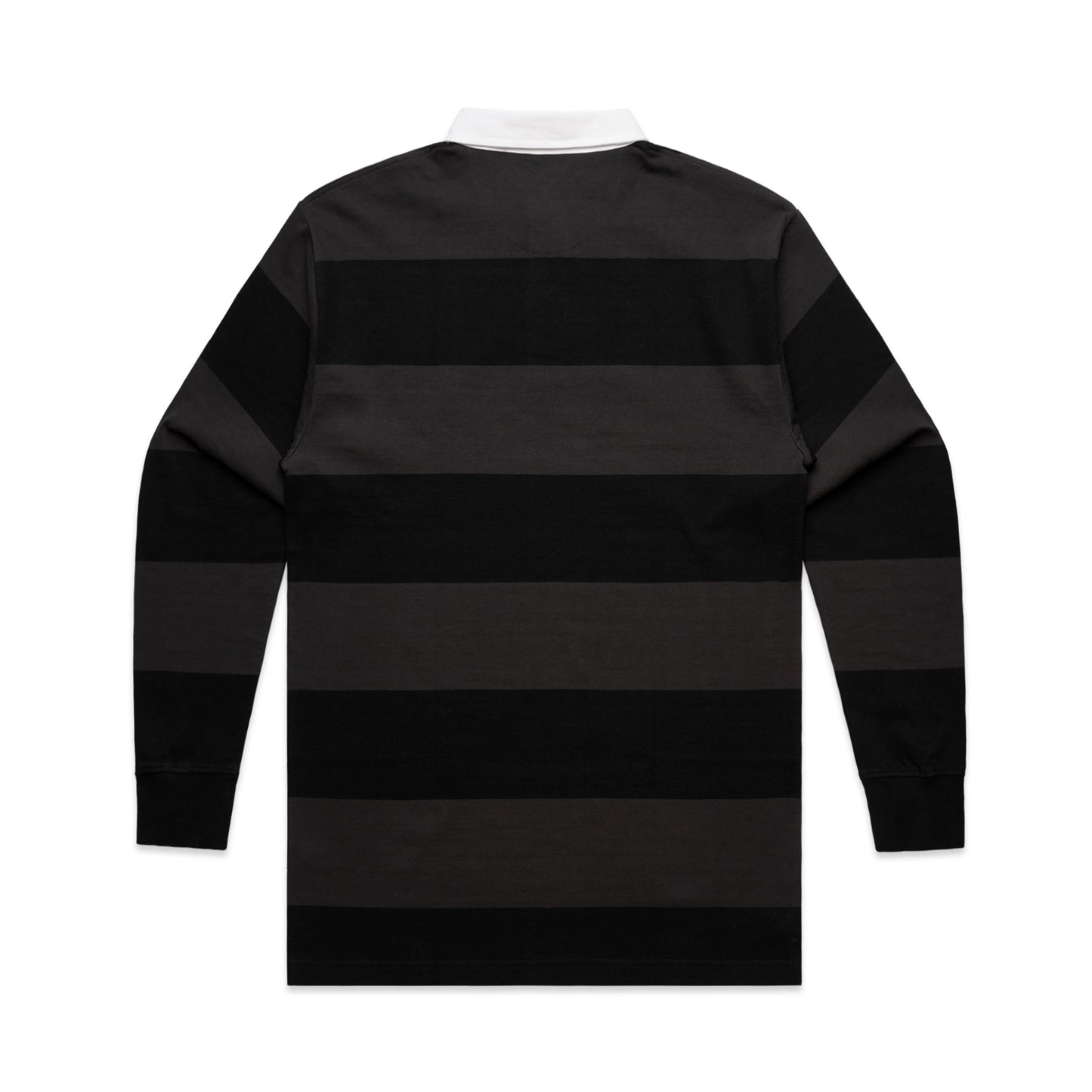 Black/Coal Rugby Stripe Jersey