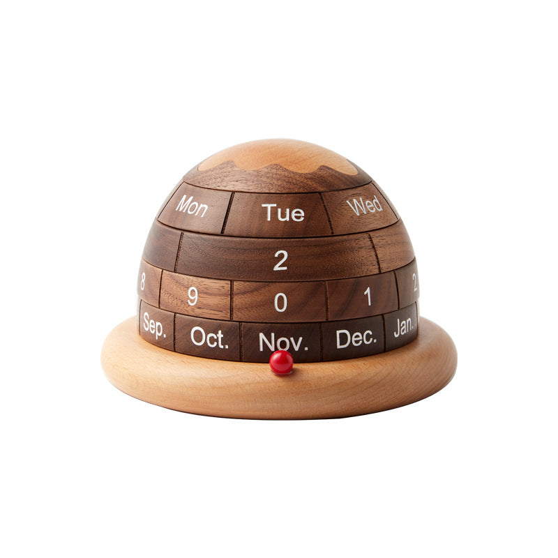 Creative Wooden Planet Calendar