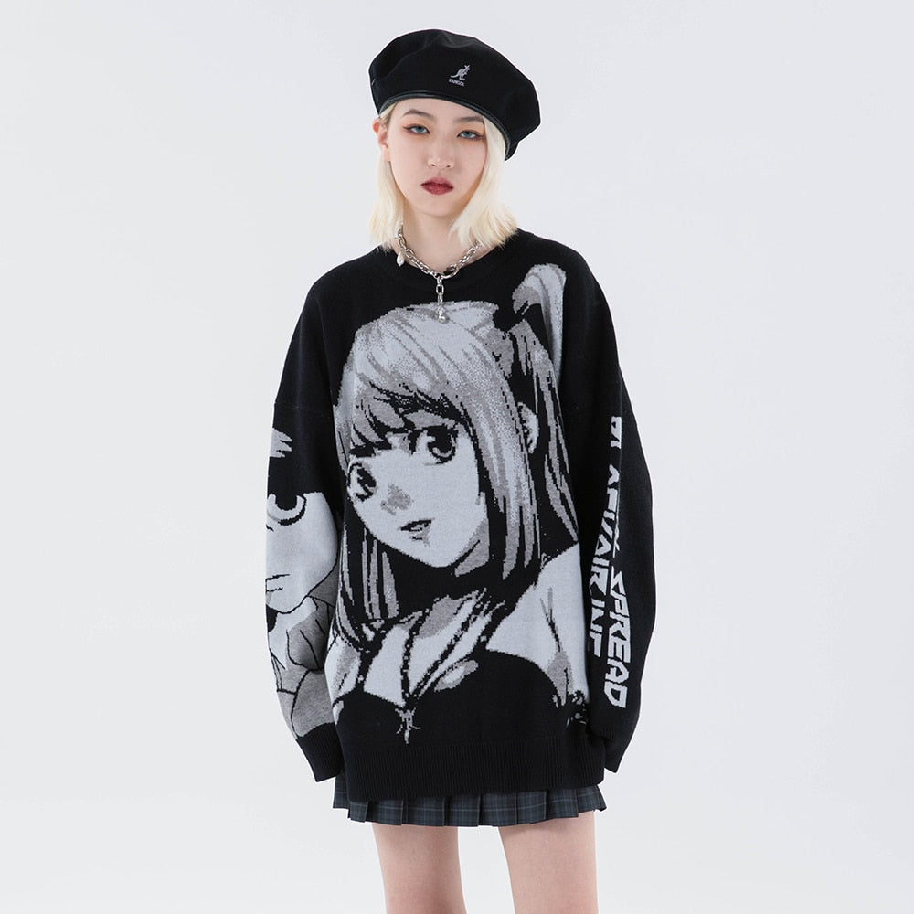 Oversize Knitted Harajuku Sweater