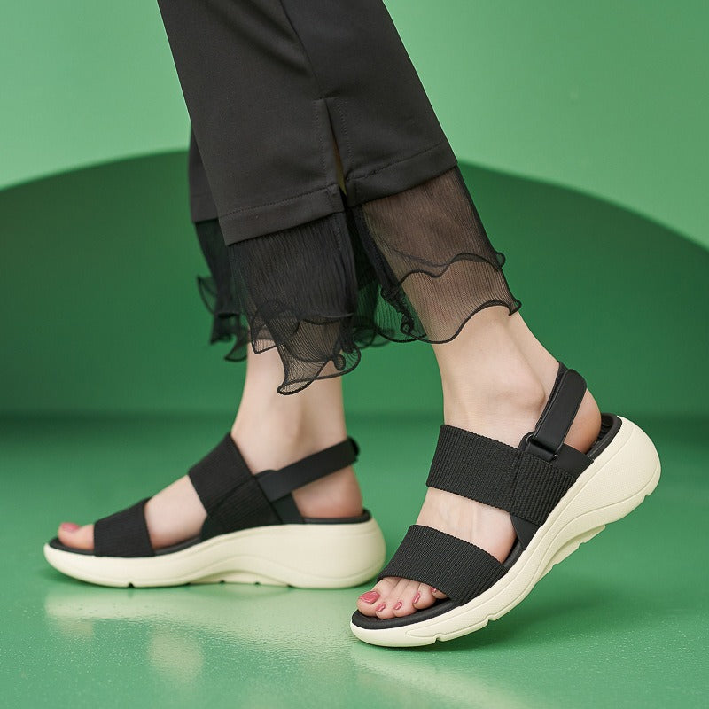 Non-Slip Ankle Strap Platform Sandals