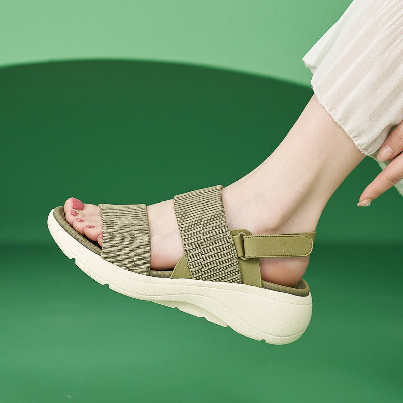 Non-Slip Ankle Strap Platform Sandals