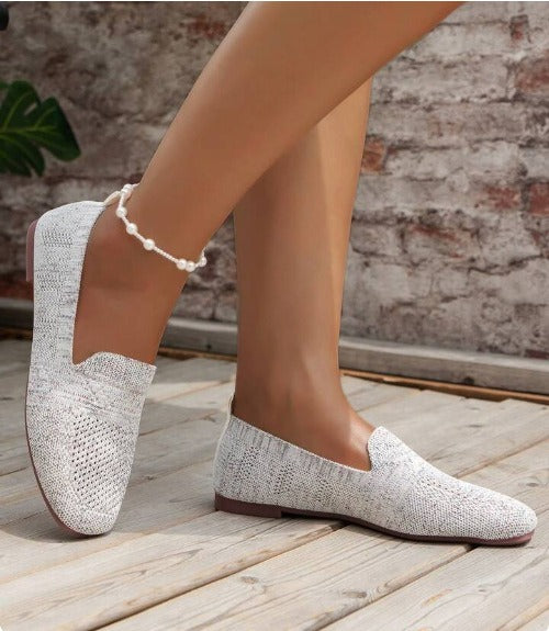 Large Round Toe Flat Sole Shoes