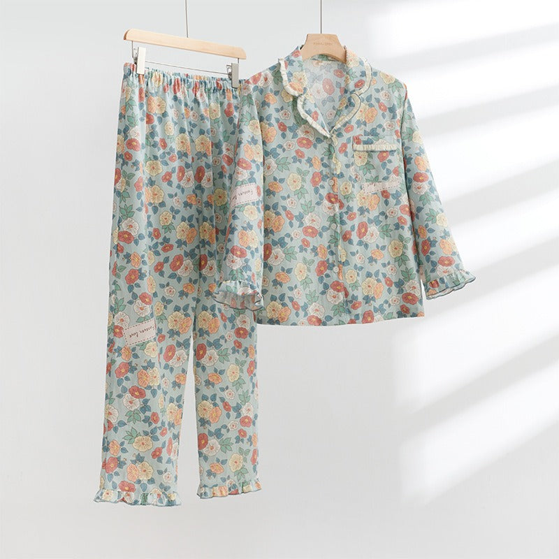 Cotton Pajamas, Two-Piece Set