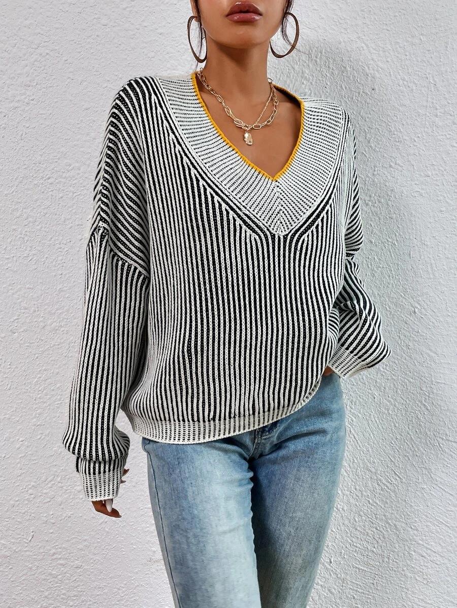 Comfortable & Stylish V-Neck Sweater