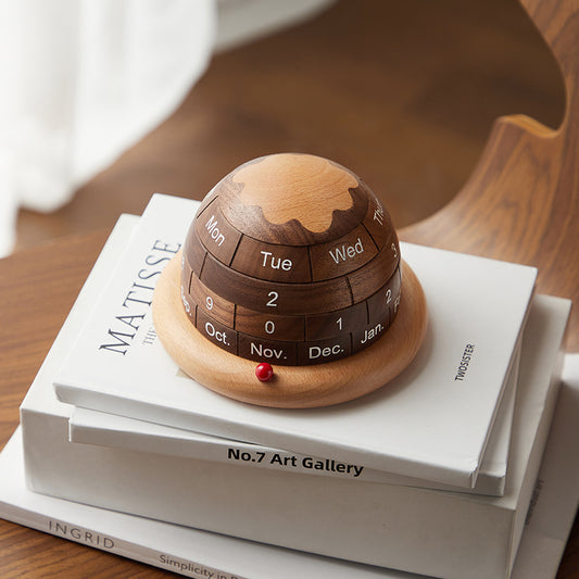 Creative Wooden Planet Calendar