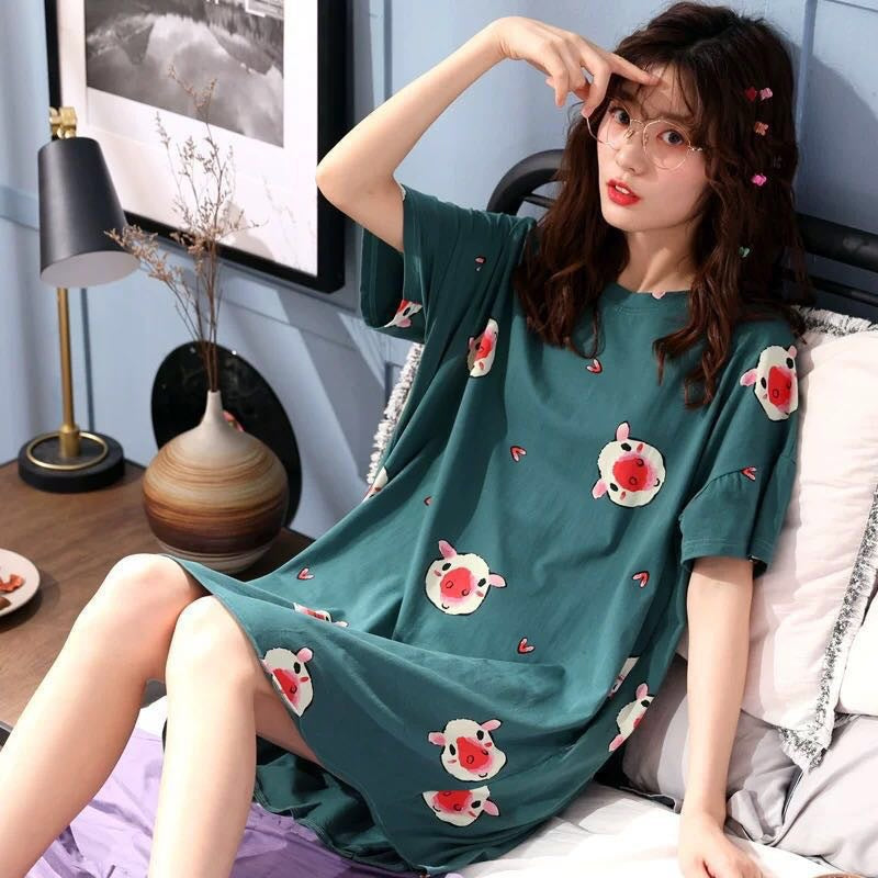 Comfortable loose fit Pajamas Dress