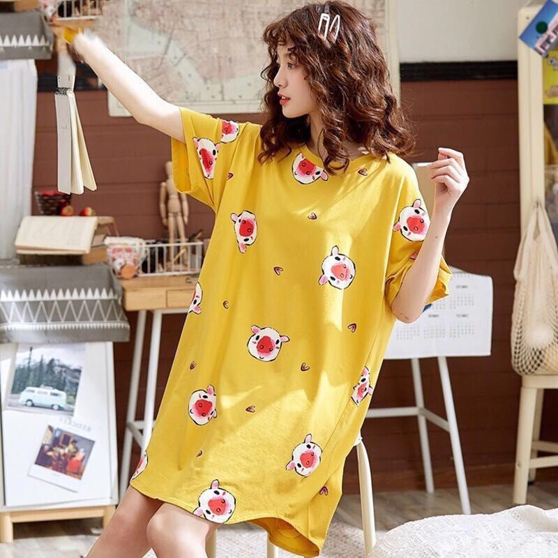 Comfortable loose fit Pajamas Dress