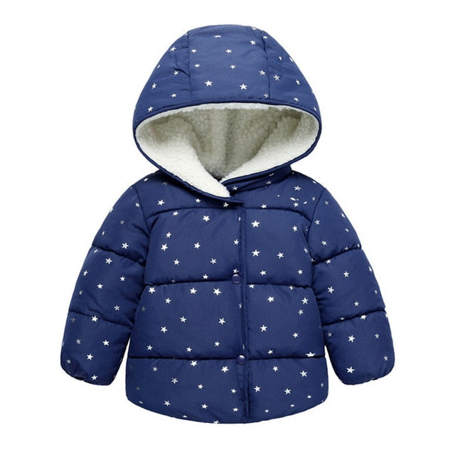 Warm Hooded Outerwear for children - Autumn, winter wear