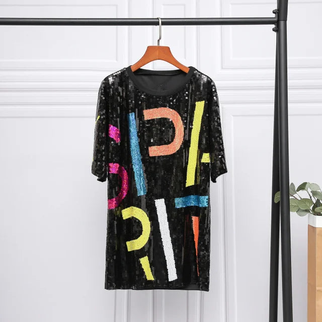 Sparkling Sequin T-Shirt