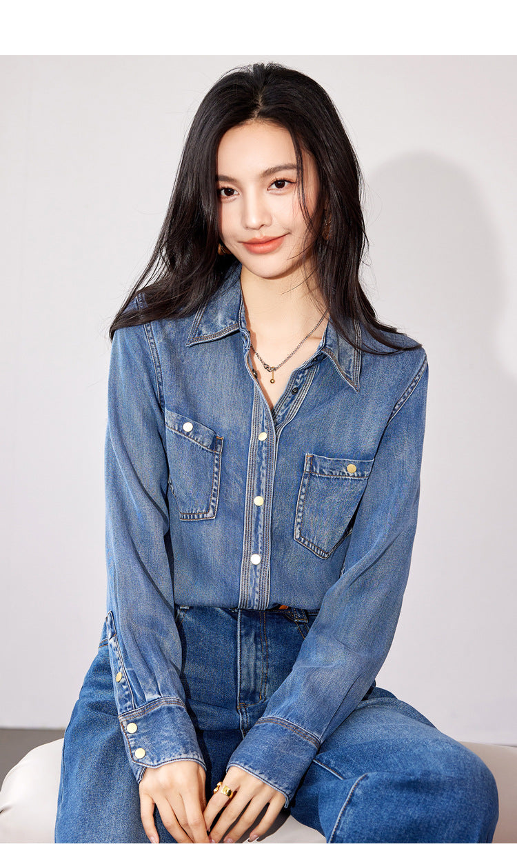 Stylish & Classic Denim Shirt