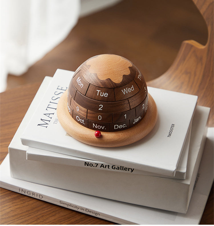 Creative Wooden Planet Calendar