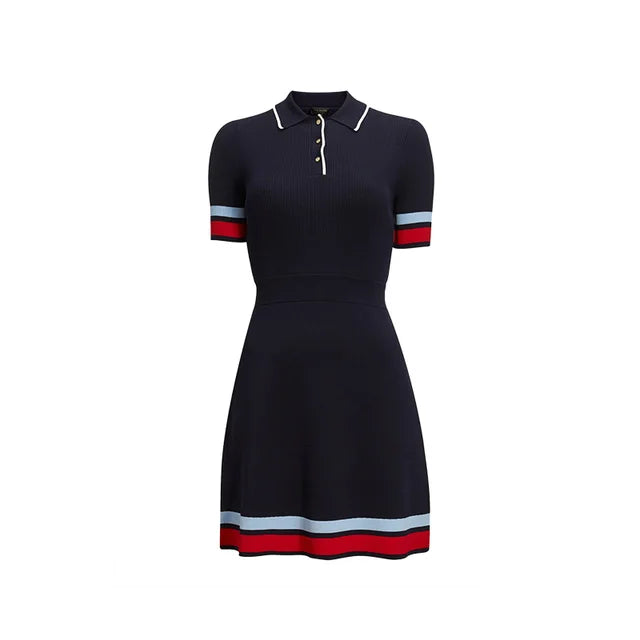 Classic & Sporty Knit Dress.