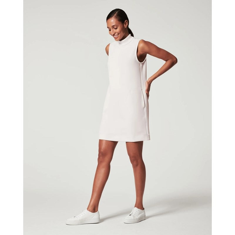 All Match Round neck pullover sleeveless short dress