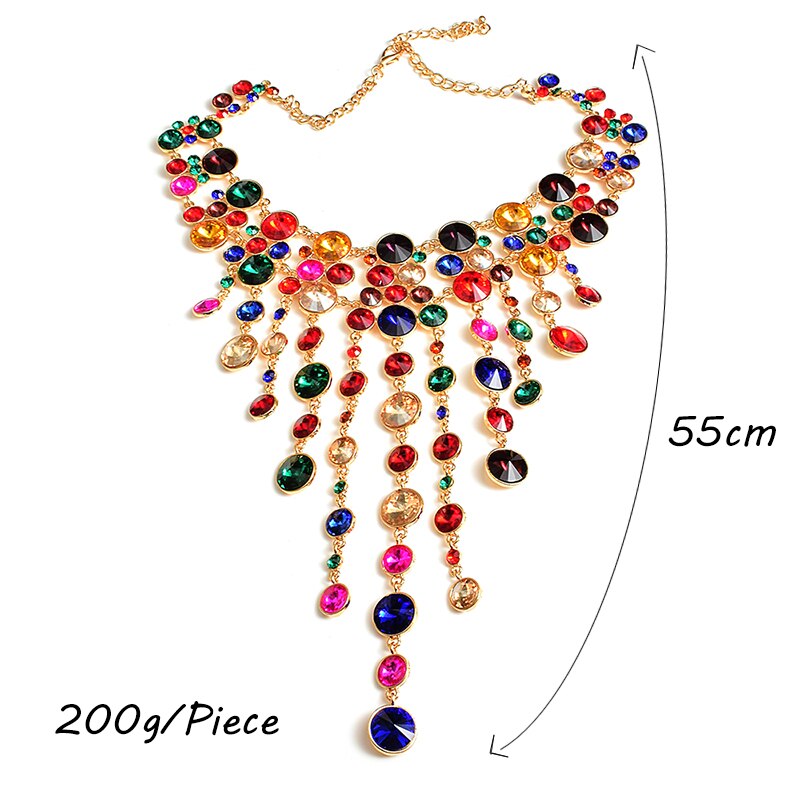 High-End Rhinestones Necklace